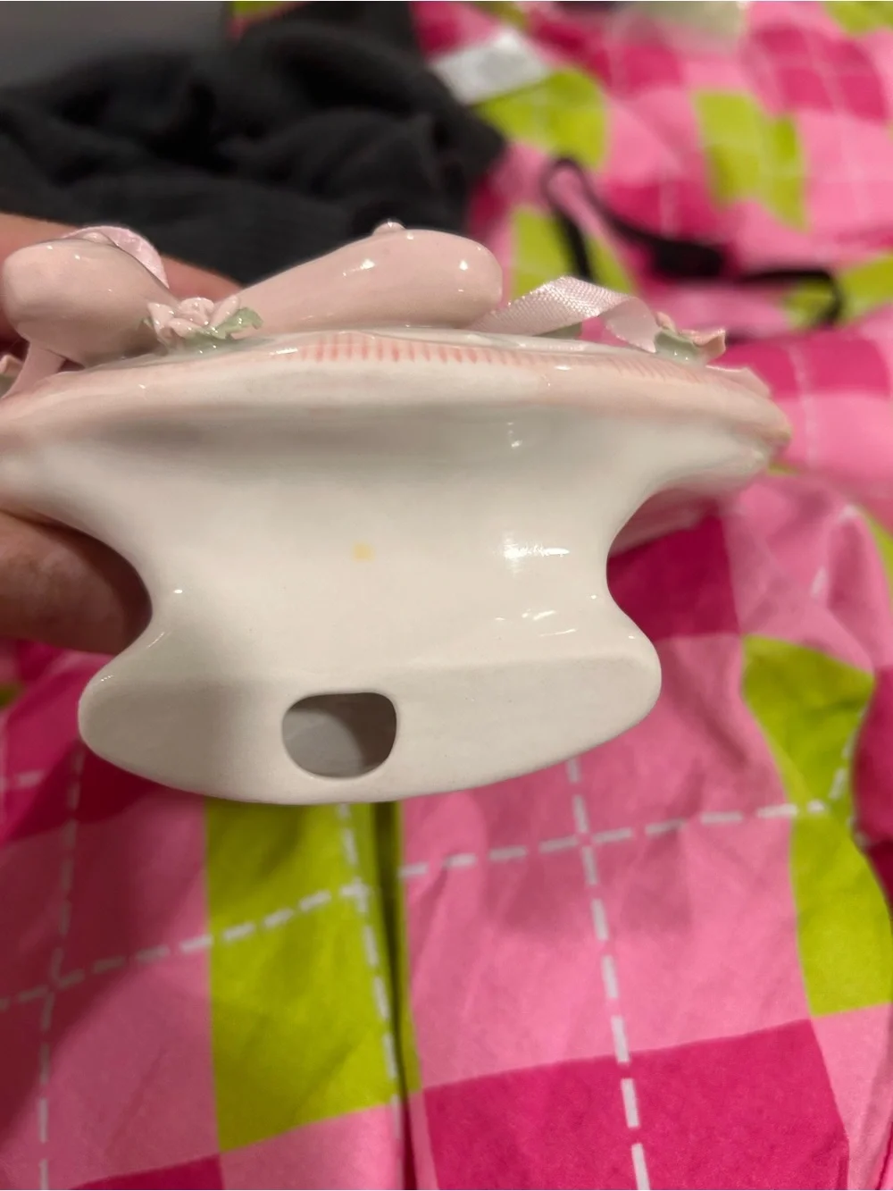 Pink porcelain Ballerina core